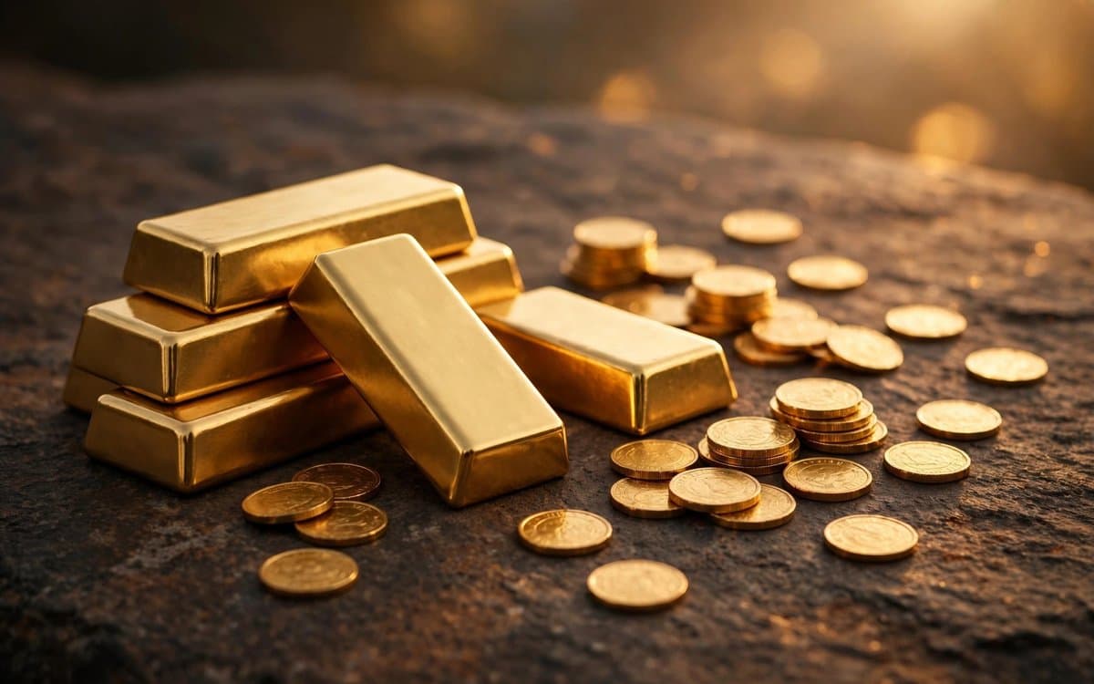 Gold and currency imagery from the zakatrates.com project